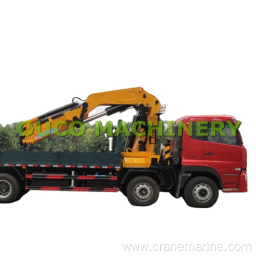 50 Ton Heavy Duty Fully Hydraulic Knuckle Boom Truck Mounted Crane on Sale